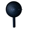 thumbnail image 6 of Westbrass SCH800-62 Shower Kit with Slide Bar, Diverter, 5-Function Spray Fixed Shower Head & Hand Shower and 5 Ft. Hose, Matte Black, 6 of 7