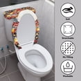 thumbnail image 3 of HELLHERO Stylish Gifts Toilet Lid Seat Cover Universal Soft for Toilet, Merry Christmas, 3 of 8