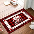 thumbnail image 6 of Carpet,Valentine’s Day Welcome Doormat, Indoor Outdoor Polyester Floor Mat with Non-Slip Backing, Love Heart Decorative Rug for Entryway, Front Door, Kitchen, Bathroom, Living Room, 6 of 8