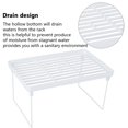 thumbnail image 3 of Countertop Organizer Cabinet Storage Shelf Rack Cupboard Stand Spice Rack Cabinet Shelf Stackable Closet Organizer Space, 3 of 6