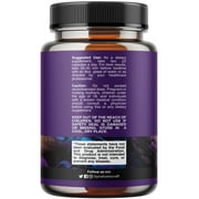 Natures Craft Natural Sleep Support Supplement with Magnesium and L-Theanine, 60 Capsules