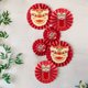 thumbnail image 1 of Nuevo bebé agarrar Zhou abanico de papel suministros de flores diseño de ambiente de fiesta de un año danza del león fondo pared bandera colgante, 1 of 5