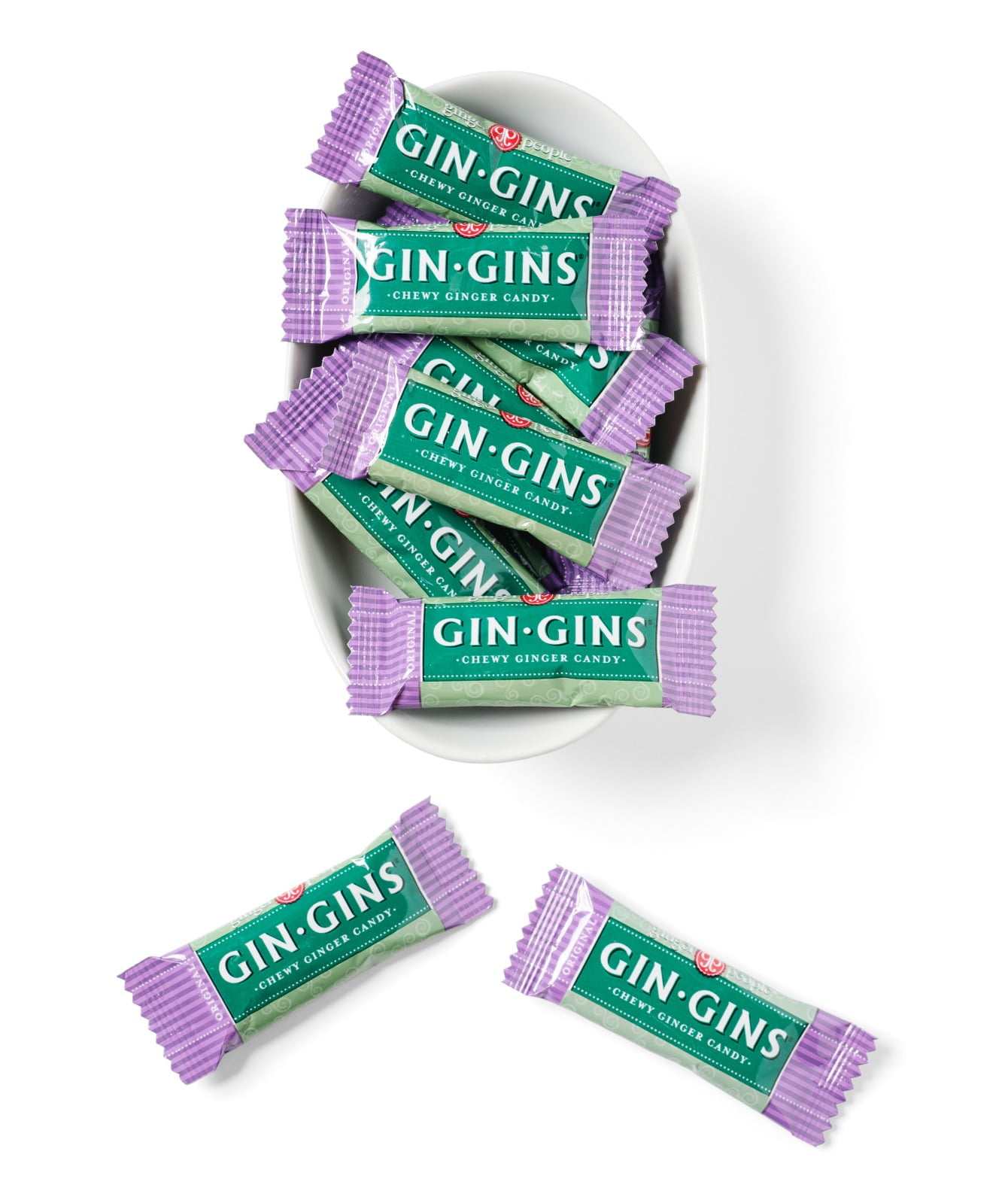Gin Gins, Original Chewy Ginger Candy, 11 Lb
