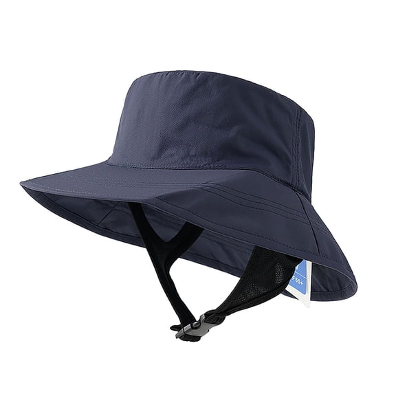 FVDPWYE Sun Cap for Women And Men, A Wide -edged Sun Protection Hat, Bucket Hat, Fishing Dark Blue