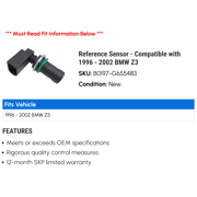 Reference Sensor - Compatible with 1996 - 2002 BMW Z3 1997 1998 1999 2000 2001