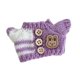 thumbnail image 5 of Suéter de muñeca Suéter de muñeca de peluche Ropa para accesorios de fotografía Ropa educativa para muñecas Vestir para muñecas de 17 cm y 15 cm Púrpura, 5 of 7