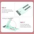 thumbnail image 4 of MasteelfCA 4 Pcs Support de Téléphone Réglable pour Bureau Support de Tablette Supports de Téléphone, 4 of 8
