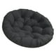 thumbnail image 1 of Cojín para silla columpio, cojín para silla hamaca, elegante para asiento de oficina para meditación, patio, dormitorio al aire libre Negro, 1 of 8