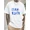 Blanco, variant on 【Street Attitude】"Say Less" Graffiti Graphic T-Shirt – Bold Urban Streetwear Tee with Splash Ink Design, Casual Cotton Top for Men & Teens
