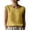 Yellow, variant on KIHOUT Women's Lace Trim Round Neck Sleeveless Linen Cotton Blouse Pre-Shrunk Casual Summer Tank Top