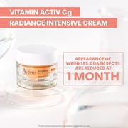 Avene Vitamin Activ Cg Radiance Intensive Cream - Reduces Wrinkles & Dark Spots - Brightens & Smooths Skin, 1.6 fl oz