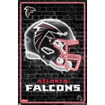 thumbnail image 4 of NFL Atlanta Falcons - Neon Helmet 23 Wall Poster with Push Pins, 22.375" x 34", 4 of 5