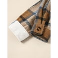 thumbnail image 4 of WESIDOM Baby Boy Clothes Long Sleeve Plaid Printing Hoodie T-Shirt Jeans Denim Pants Outfit Set 2pcs, 4 of 12