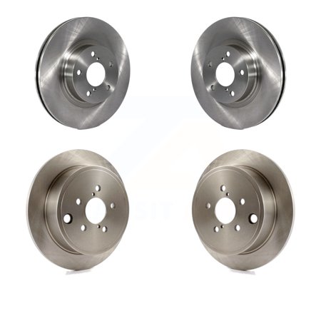 Complete 4-Piece Brake Rotor Kit For 1990-1996 Subaru Impreza & Legacy - Front & Rear (10.24" & 10.47")