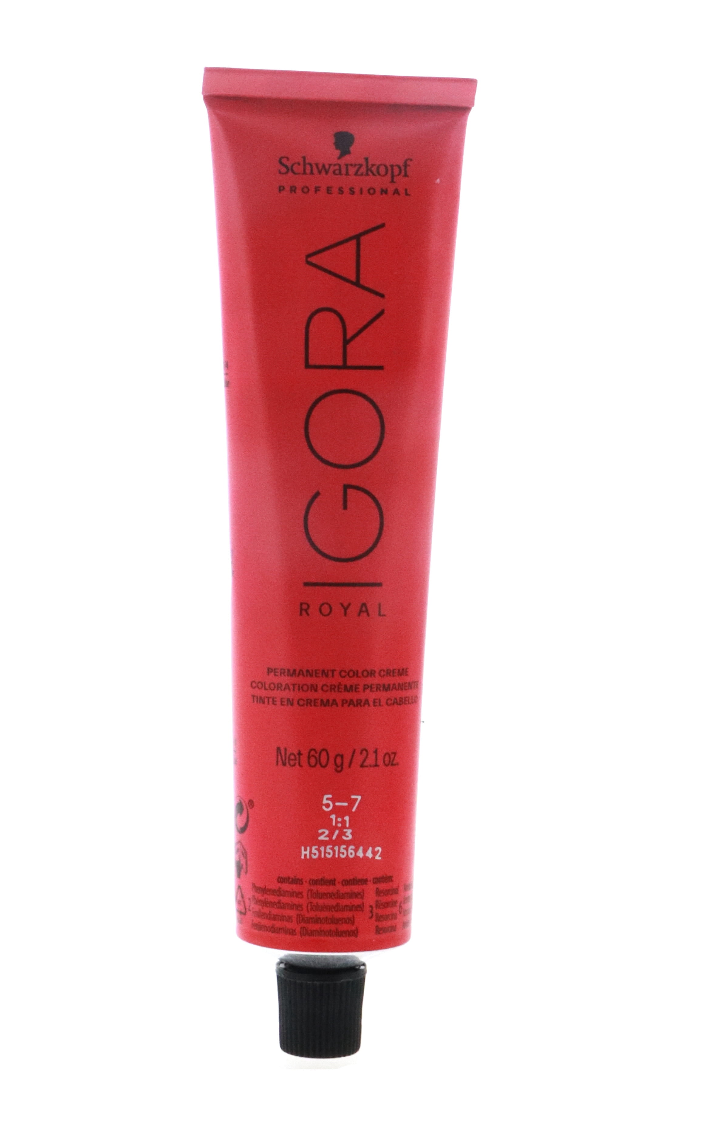 Schwarzkopf Igora Royal, 5-7 Light Brown Copper, 2.1 oz