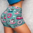 thumbnail image 4 of Fotbe Dogs With Swimming Seamless Shorts, Womens Workout Shorts High Waist Stretch Booty Short for Gym/Yoga/Running/Biking-X-Large, 4 of 9