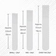 thumbnail image 4 of Diamond Star Men’s Tube Socks – Premium Cushioned Cotton Over the Calf Athletic Knee High Socks (White - 6 Pairs 31 inches Big & Tall Over The Calf Socks fit size 13-16), 4 of 6