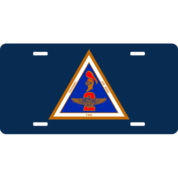 Navy Training Air Wing Two License Plate