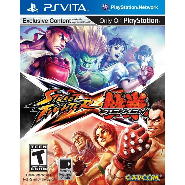 Street Fighter X Tekken - PlayStation Vita Capcom vita