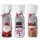 thumbnail image 2 of 3 Piezas Navidad Botella de Vino Cubierta Feliz Navidad Decoración para el Hogar Adornos Navideños Decoración Feliz Año, 2 of 10