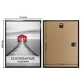 thumbnail image 2 of ELSKER&HOME 12x16 Poster Frame 3 Pack, Black Picture Frame for Horizontal or Vertical Wall Mounting, Sturdy and Scratch-proof, 2 of 7