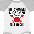 thumbnail image 4 of Inktastic My Grammy and Grampy Love Me Boys or Girls Baby Bodysuit, 4 of 5