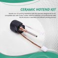 thumbnail image 4 of Hotend para K1C K1 MAX Kit de Bloque Calefactor Cerámico Piezas de Impresora 3D con Boquilla Integrada de Intercambio Rápido de 0,4 mm, 4 of 5