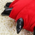 thumbnail image 6 of Kids Halloween Party Accessory Monster Paw Slippers Fluffy Plush Warm Indoor Home Shoes Anti Slip Rubber Sole Daily Wear Casual Footwear, 6 of 8