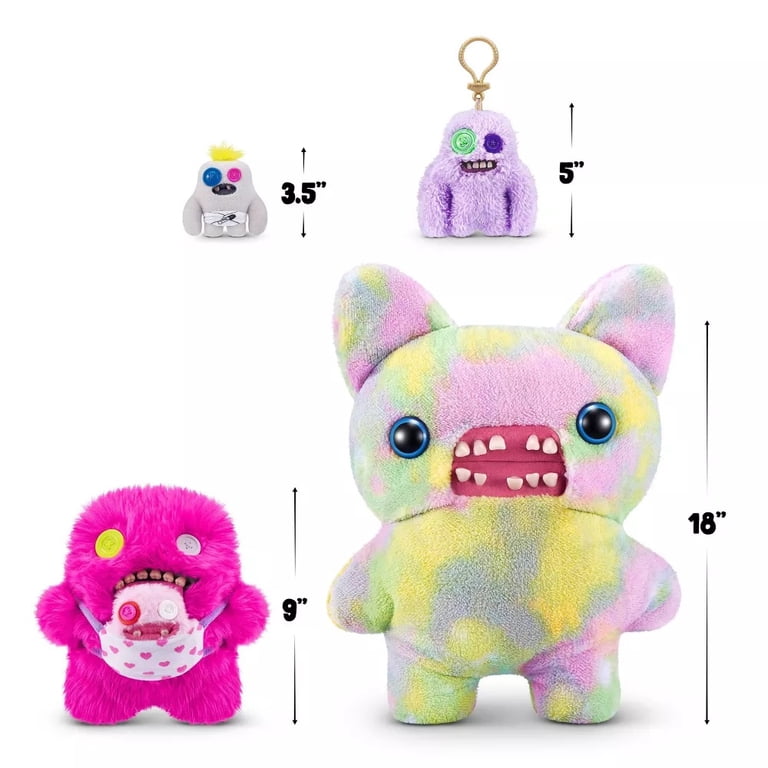 Fuggler Oogah Boogah Pink Long Pile Mini Rascals - Walmart.com
