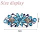 thumbnail image 4 of La horquilla para el cabello con diamantes de imitación también es el regalo perfecto para el Día de la Madre para mamá. Azul cielo, 4 of 5