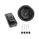 thumbnail image 2 of Repuestos para modificación de RV, fácil instalación, cerradura para puerta de baño de RV para uso doméstico Negro sin llaves, 2 of 9
