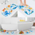 thumbnail image 2 of Alfombrilla de baño antideslizante para niños de 71 x 38 cm con ventosas (zoológico), alfombrilla de ducha, alfombrilla de baño antideslizante, 2 of 5