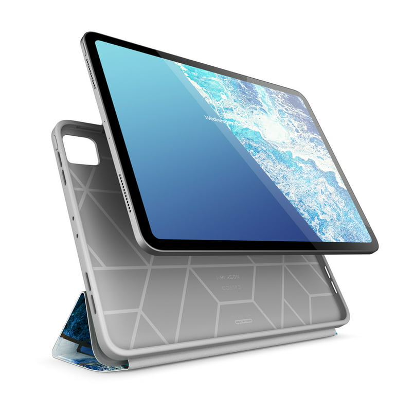  i-Blason Cosmo Case Designed for iPad Mini 6 Case 8.3 inch  (2021), Full-Body Trifold with Built-in Screen Protector Protective Smart  Cover with Auto Sleep/Wake & Pencil Holder (Marble) : Electronics