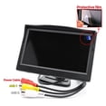 thumbnail image 3 of AHD 1024x600 5 Inch Car Inside Parking Monitor With 2 Channels Vehicle Parking Video Display System ,Clear Night Vision, 3 of 7