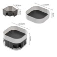 thumbnail image 3 of Especias De 2 Niveles, Estante De Almacenamiento De Cosméticos, Soporte Giratorio Para Especias Para Utensilios De Cocina Y Baño Guardurnaity HA043680-02, 3 of 6