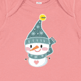 thumbnail image 4 of Inktastic Cute Christmas Snowman in Blue Hat and Scarf Boys or Girls Baby Bodysuit, 4 of 5