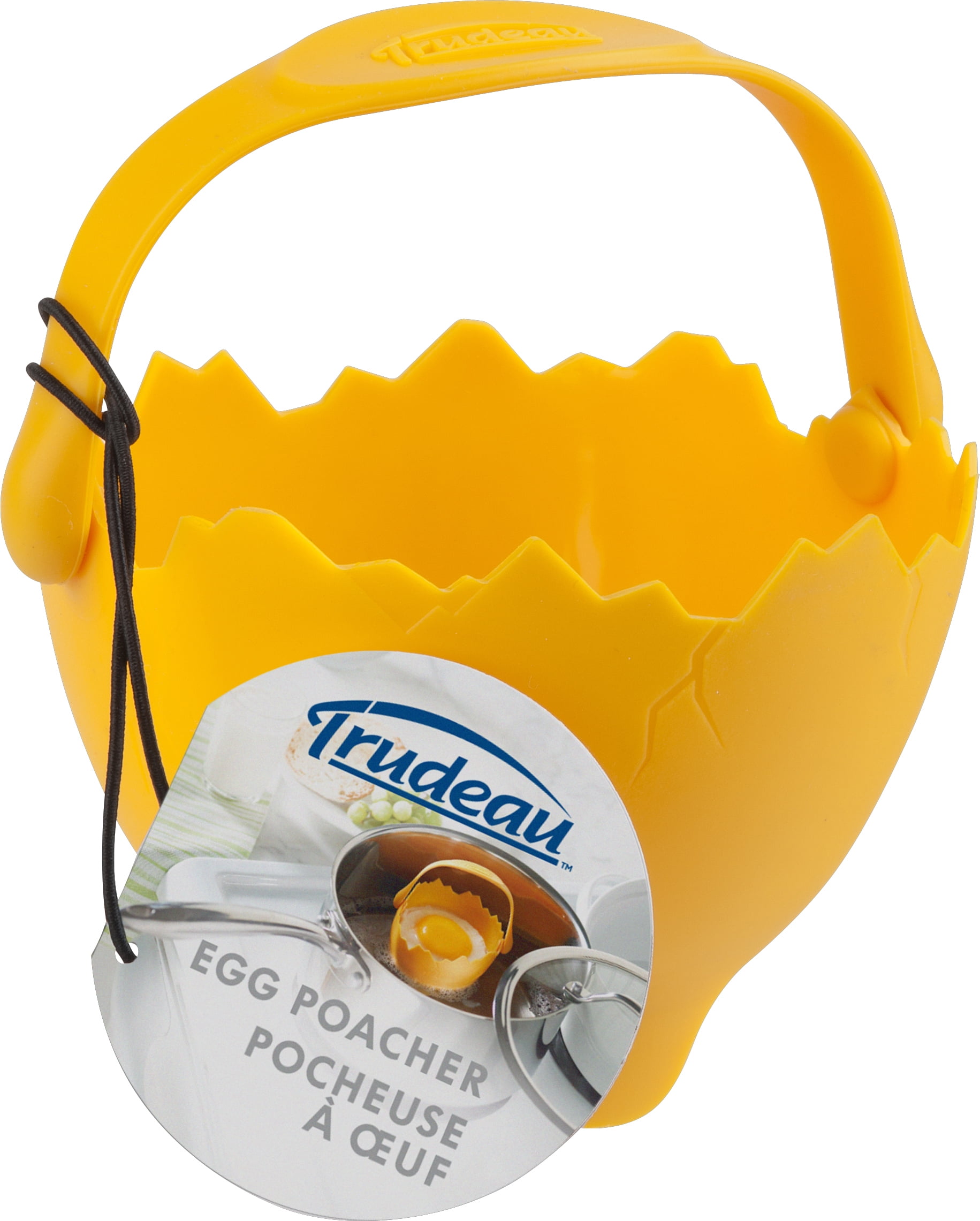 Trudeau Maison Silicone Egg PoacherYellow