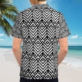 thumbnail image 6 of High Quality Hawaiian Shirts for Men Short Sleeve Aloha Beach Shirt Floral Summer Casual Button Down Shirts Blouses YHSXW8, 6 of 7
