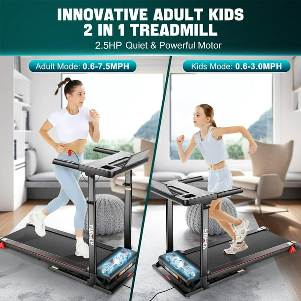 FUNMILY Fitness Treadmill with Adjustable Height Incline