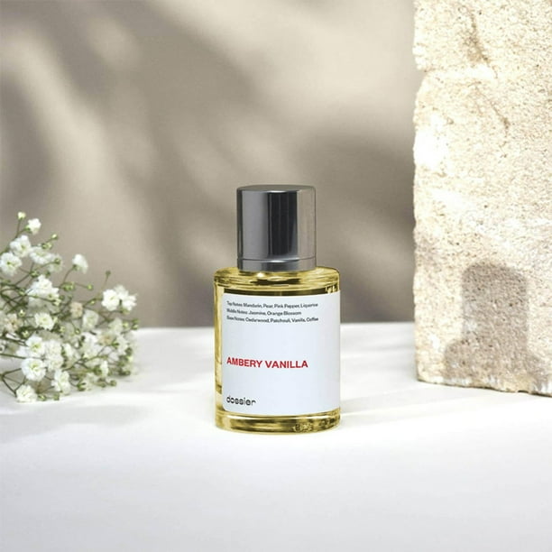Eau Parfum - Ambery Perfume para mujer Perfume ligero de larga duración en spray corporal para mujer 1,7 oz 50 ml