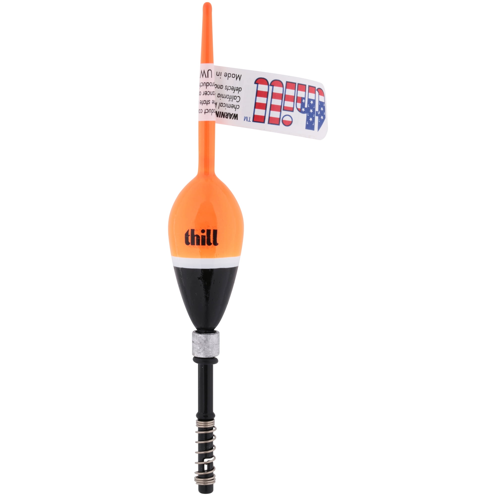 (2 pack) Thill Premium Balsa Weighted Float 7/8 in. Oval 5 1/2 in. Spring