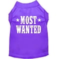 thumbnail image 3 of Pet Dog  Cat Shirt Screen Printed, "Most Wanted", 3 of 10