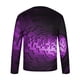 thumbnail image 4 of Blusas y camisas de manga larga con cuello redondo para hombre, blusa informal de manga larga con cuello redondo y estampado de rayas, blusa de poliéster para hombre, 4 of 5