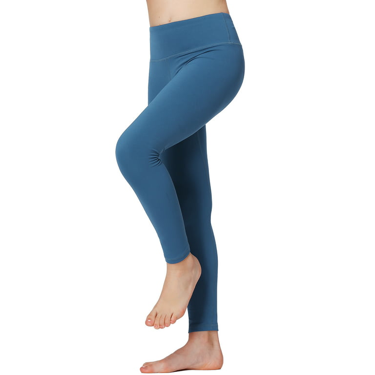 SEVEGO Women's Extra Long Yoga Leggings with Pockets Over The Heel Stacked  Leggings Barre Dance Athletic Workout Pants, Blue, S : : Clothing,  Shoes & Accessories