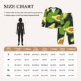thumbnail image 6 of Disketp Pajamas Set Long Sleeve Sleepwear Womens Button Down Nightwear Pj Sets-Fresh Avocado, 6 of 9