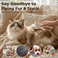 thumbnail image 7 of 2026 New 4-in-1 Steam for cat & Dog Grooming Brush with Self-Cleaning System - USB-Powered, 3-Mode (Steam, Brush, Spray) for Shedding, Matting(Green), 7 of 7