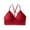 Red, variant on Yoga Sports Bra Women Ladies Fashion Comfortable Breathable No Underwire Lace Floral Bra Underwear V-Neck Seamless Bra Feature Hook and Eye Closure Soft Bra Style Y-604 , Pink-a One Size