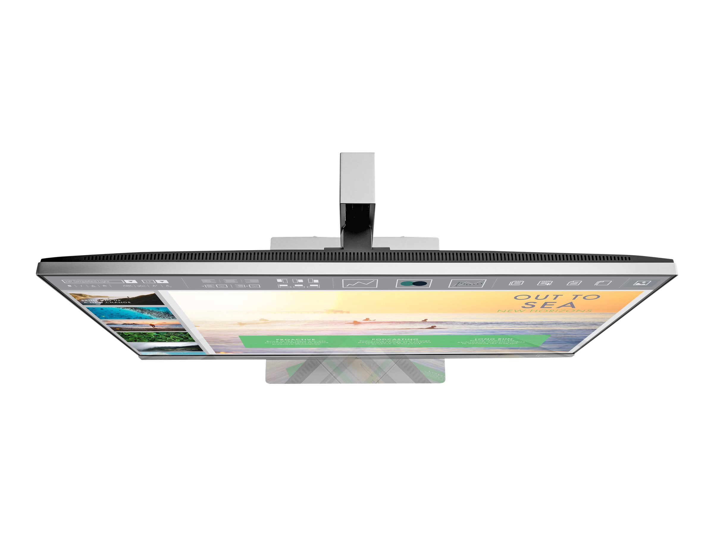 Restored HP Business E233 23" LED LCD Monitor - 16:9 - 5 ms - 1920 x 1080 - 16.7 Million Colors - 250 Nit - 5,000,000:1 - Full HD - HDMI - VGA - DisplayPort - USB - 36 W - Silver - Australia/New Zealand M (Refurbished)