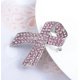 thumbnail image 2 of Broche de cinta rosa para mujer, para concienciación sobre el cáncer de mama, broche completo de diamantes de imitación, joyería de moda cuidadosa, Joya, 2 of 5