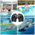 thumbnail image 5 of Swim Diving Paddles For Hand, Training Hand Paddles With Adjustable Straps For Adults Gifts, 5 of 5